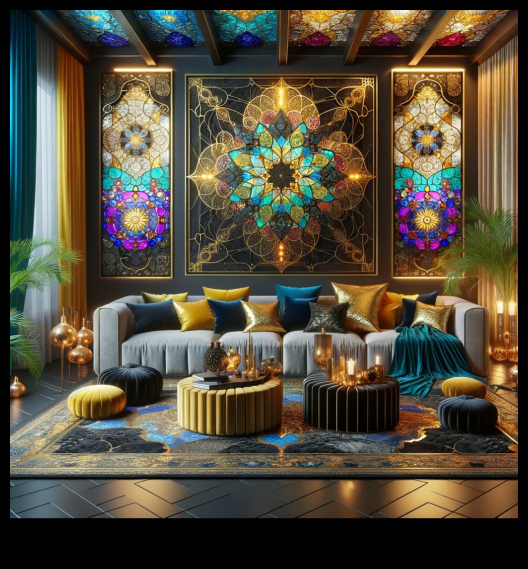 הרמוניה אמנותית: הרם את הגינה שלך עם הדגשים אופנתיים