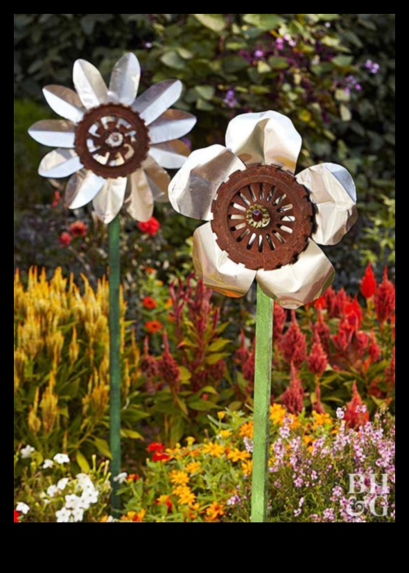 הרמוניה אמנותית: הרם את הגינה שלך עם הדגשים אופנתיים