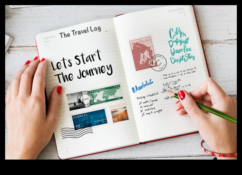 תרשים זיכרונות: יומן הנסיעות המותאם אישית שלך