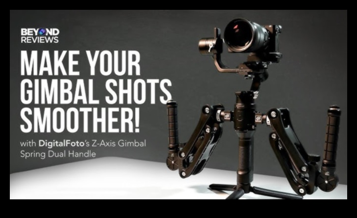 פתרונות ייצוב מצלמה: גימבלים ואביזרים לצילומים יציבים