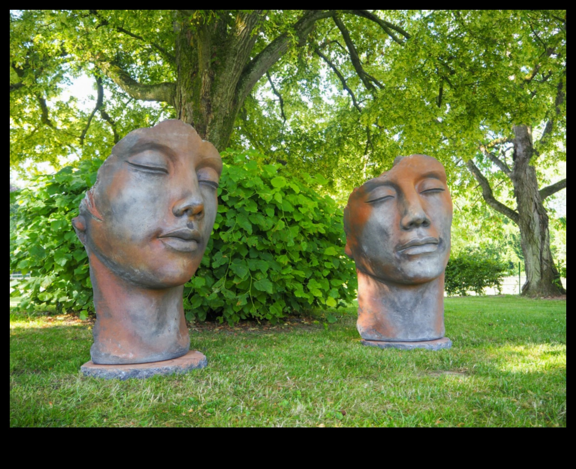 פריחת ברונזה: הפיתוי של אמנות גן הפסלים