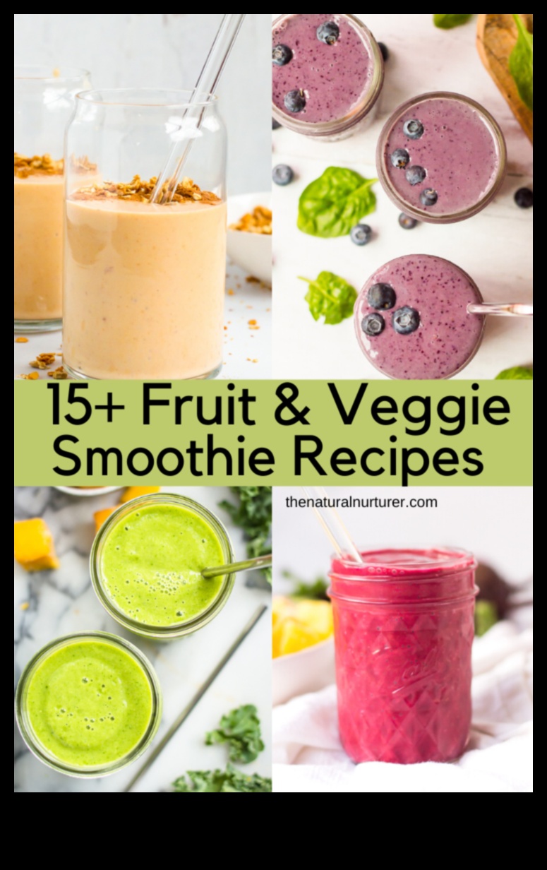 טקסי בוקר: התחלת היום שלך עם תערובות פירות מזינות