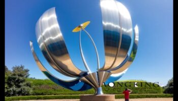 פריחת ברונזה: הפיתוי של אמנות גן הפסלים