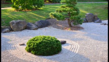 גן האבנים: שליטה יפנית בזן