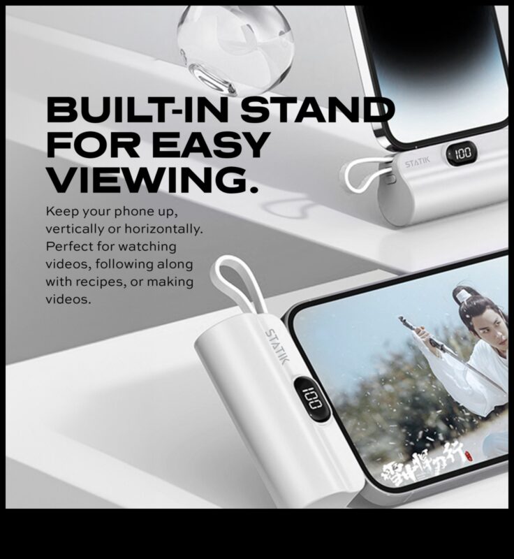 טעינה וסע: אביזרים לטעינת מכשיר מהירה ונוחה