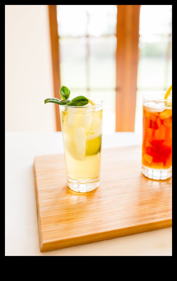 ללגום ולשתף: יצירת חוויות תה קר בטעמים עם חובבי תה אחרים